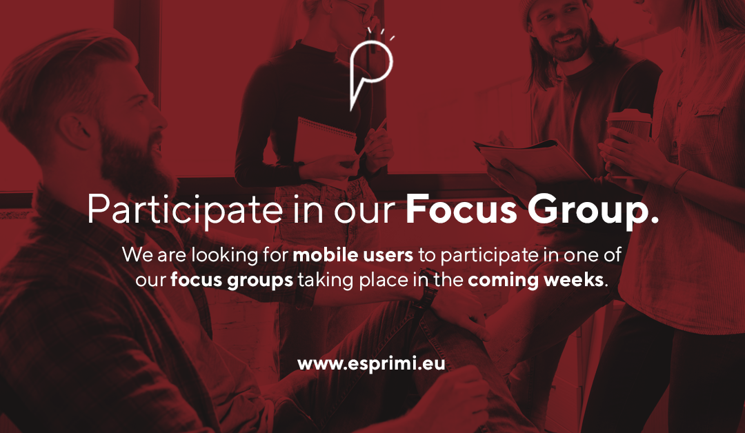 We are looking for focus group participants