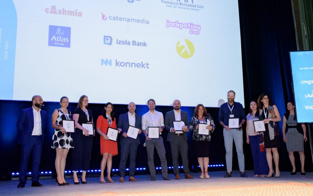 Smart Technologies and Malta Gaming Authority crowned winners at the 2019 Employee Voice Awards